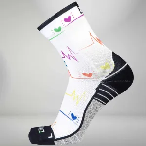 EKG Running Socks (Mini Crew)